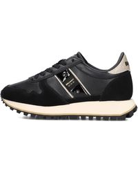 Blauer - Zwarte Suède Sneakers Millen03 - Lyst