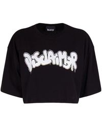 DISCLAIMER - Crop Jersey Top Urban Style - Lyst