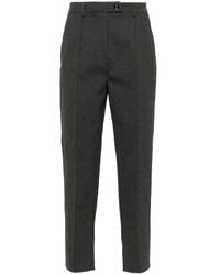 Pinko - Schmal geschnittene hose mit taschen - Lyst