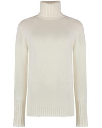 THE (Alphabet) - Cashmere Coltrui Trui - Lyst