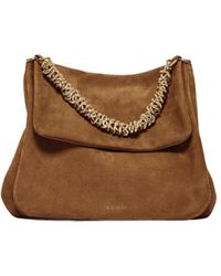 Orciani - Schicke Lederhandtasche Mit Kettengriff - Lyst