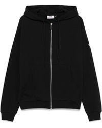 Gcds - Hoodies & Sweatvesten ,Zwart ,Zwarte Zip Hoodie Voor Mannen - Lyst