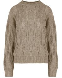 Bomboogie - Soft Touch Oversized Sweater - Lyst
