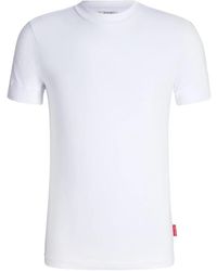Joop! - Tops ,Wit ,Katoen Stretch Katoen T-Shirt - Lyst