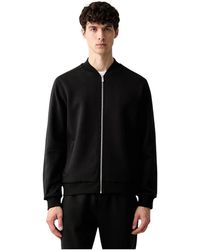 KARL LAGERFELD - Zip-Through Sweatshirt - Lyst