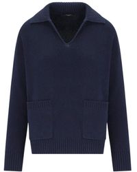 Weekend by Maxmara - V-Neck Knitwear - Lyst
