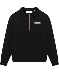 Croyez - Etiquette Half-Zip Sweater - Lyst