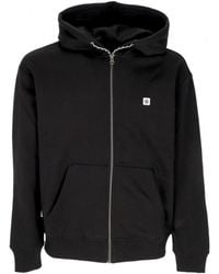 Element - Rain cornell reißverschluss hoodie schwarz - Lyst