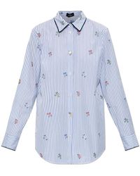 Etro - Gestreept Shirt - Lyst