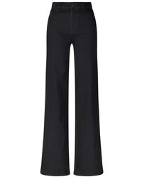 FRAME - Wide Trousers - Lyst