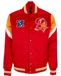 Mitchell & Ness - Jassen ,Rood ,Polyester Nfl Heavyweight Bomberjack Tampa Bay Buccaneers - Lyst