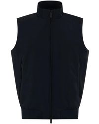 Rrd - Jassen ,Zwart ,Mouwloos Vest Met Rits - Lyst