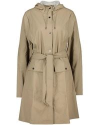 Rains - Curve Long Jacket - Lyst