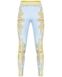 Versace - Broeken ,Veelkleurig ,Printed Leggings - Lyst