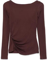Elisabetta Franchi - Long Sleeve Tops - Lyst