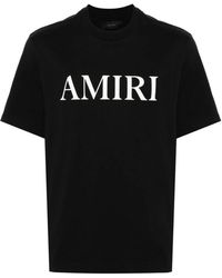 Amiri - Tops ,Zwart ,Katoen Ma Core Logo Tee - Lyst
