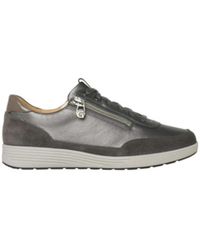 Ganter - Moderner Anthrazit Damen Sneaker - Lyst