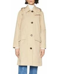 Barbour - R trenchcoat mit abnehmbarer kapuze - Lyst