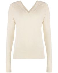 Calvin Klein - V-Neck Knitwear - Lyst