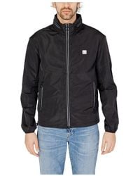 ARMANI EXCHANGE - Vielseitige Schwarze Polyester-Packjacke - Lyst