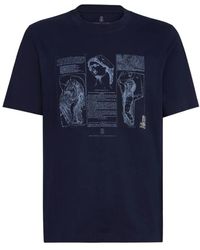 Brunello Cucinelli - Jersey T-Shirt - Lyst