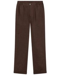 Alpha Studio - Pantalon Van Linnen Canvas - Lyst