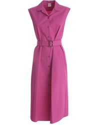 Aspesi Chemisier Sleeveless Dress - Roze