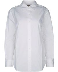 Calvin Klein - Klassisches baumwollhemd regular fit - Lyst