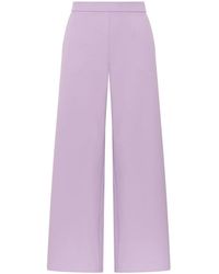Maliparmi - Broeken ,Paars ,Polyester Pantalone Cady - Lyst