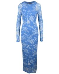 Moschino - Silhouette Dress - Lyst