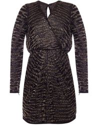 AllSaints Laney Dress With Sequins - Zwart