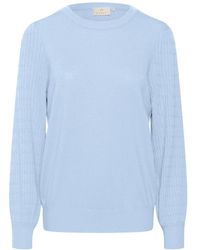 Kaffe - Round-Neck Knitwear - Lyst