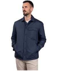 Save The Duck - Jassen ,Blauw ,Polyester Stellan Jacket - Lyst