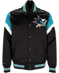 Mitchell & Ness - San Jose Sharks Bomberjacke - Lyst