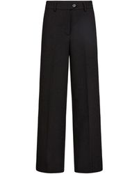 co'couture - Broeken ,Zwart ,Wijde Broeken - Lyst