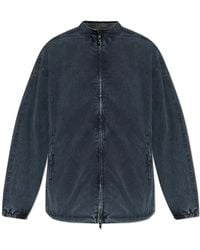 DIESEL - Jassen ,Blauw ,Polyester Jas J-Wilson - Lyst