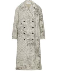 Dior - Jassen ,Katoen Barocco Coat - Lyst