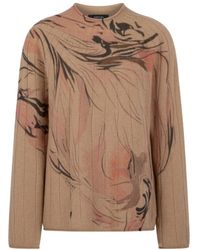Marc Cain - Truien & Vesten ,Bruin ,Wol Truien - Lyst