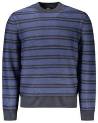 HUGO - Round-Neck Knitwear - Lyst