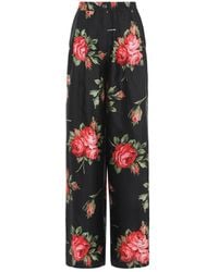 Dolce & Gabbana - Wide Trousers - Lyst
