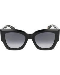 Tommy Hilfiger - Zwarte Zonnebril Th 1862/S 807 - Lyst