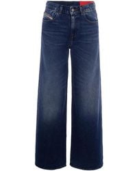 DIESEL - 1978 D-Akemi Flare Jeans - Lyst