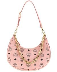 MCM - Aren Crescent Hobo Bag - Lyst