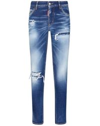 DSquared² - Jennifer medium waist jeans - Lyst