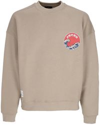 Alpha Industries - Hoodies & Sweatvesten ,Katoen Vintage Japan Wave Warrior Crewneck Sweatshirt - Lyst