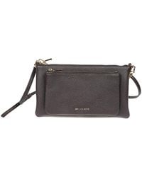 Michael Kors - Jet Set Medium Crossbody Bag Aus Genarbtem Leder Mit Verwandlungsfunktion - Lyst
