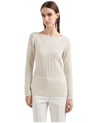 Emporio Armani - Long Sleeve T-Shirts - Lyst