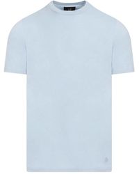 Dunhill - Ad insignia cotton t-shirt - Lyst