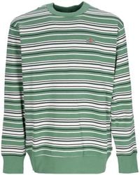 Dickies - Westover Crewneck Sweatshirt Stripes Sweatshirt - Lyst
