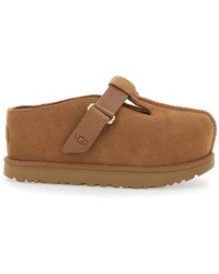 UGG - Schoenen ,Bruin ,Leer Goldenstar Hi Clog - Lyst